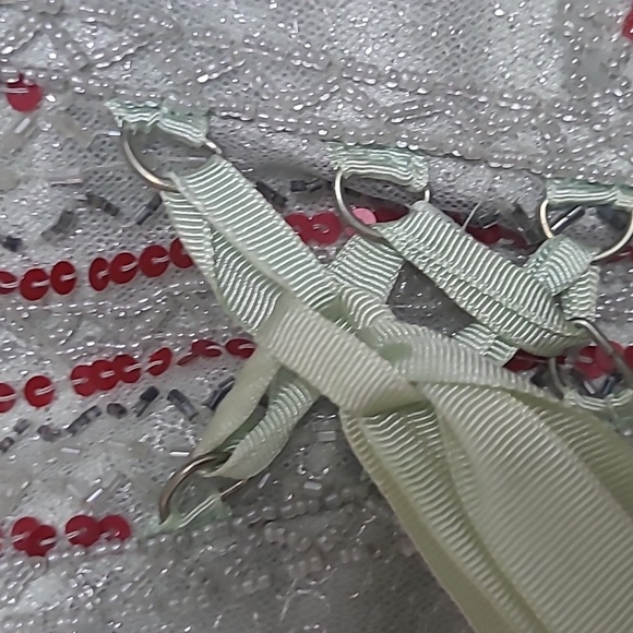 Tiffany's Designs baby blue beaded gown size 8 - Picture 3 of 14